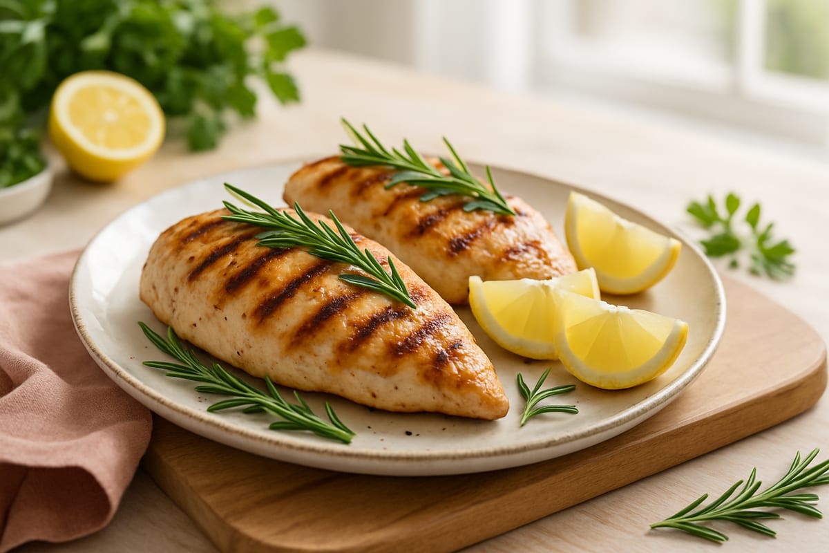 Chicken Thigh (skinless) Macros: 209.0 cal, 26.0g Protein