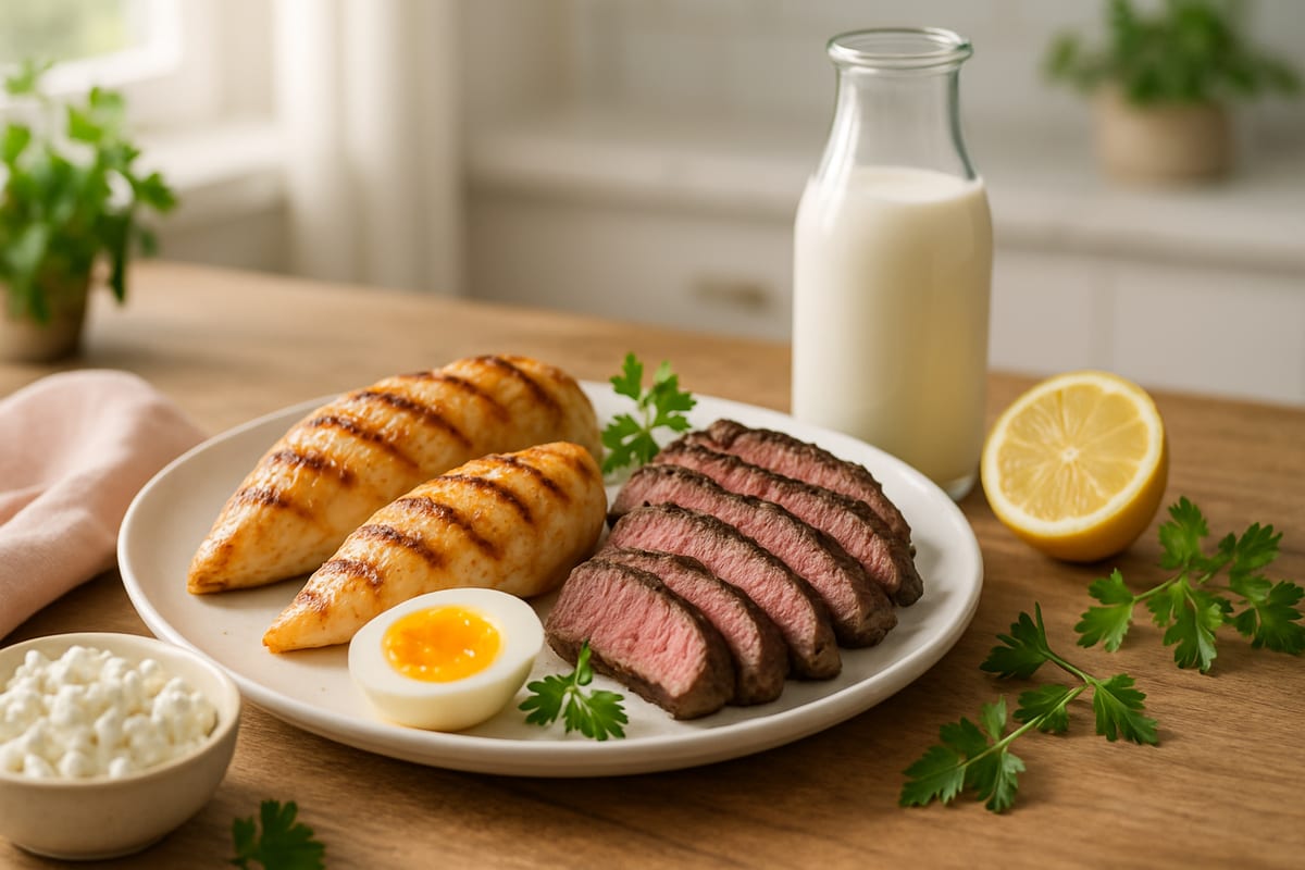 Roast Beef (deli) Macros: 70.0 cal, 12.0g Protein